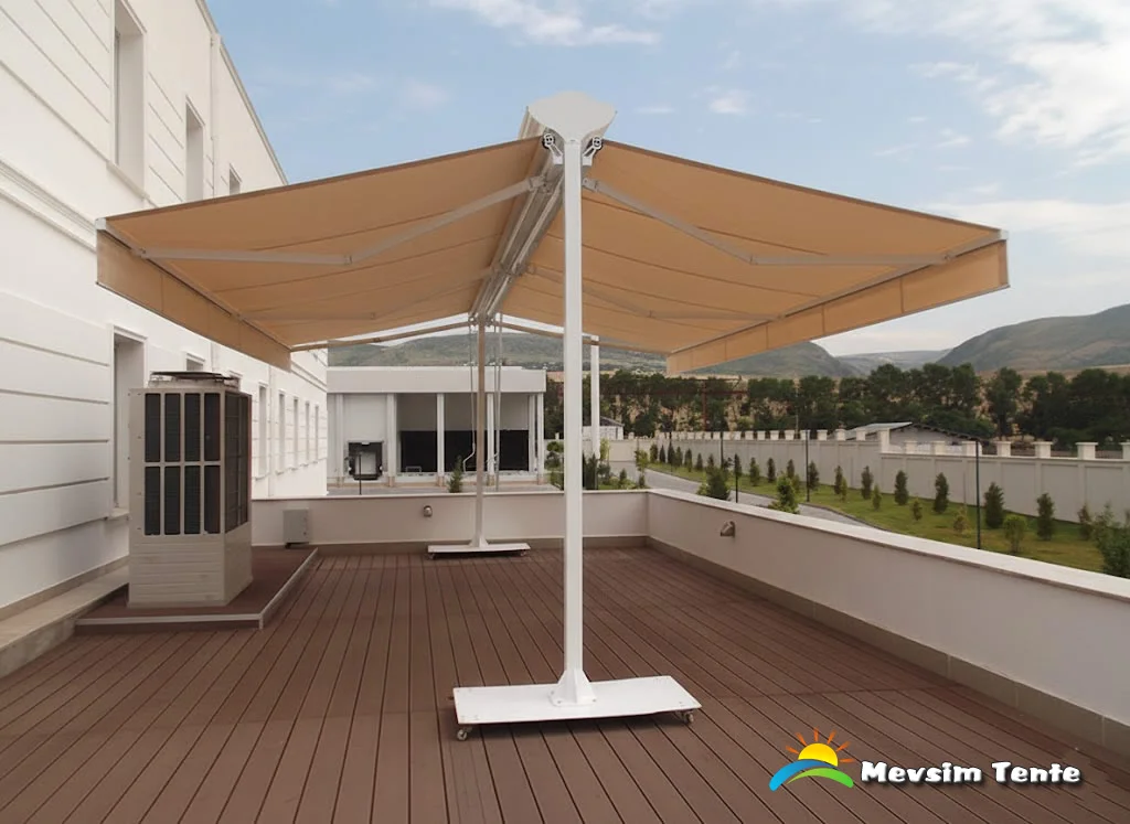 Çift Açılır Tente